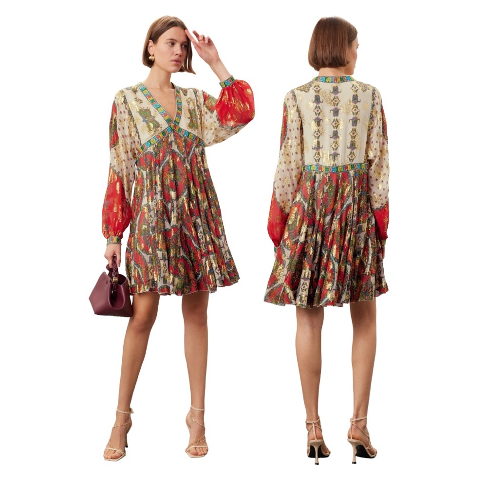 Etro Abito Irima Silk Blend Dress | IT44 US6